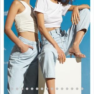 LIONESS On My Way Denim Jean - LIGHT DENIM